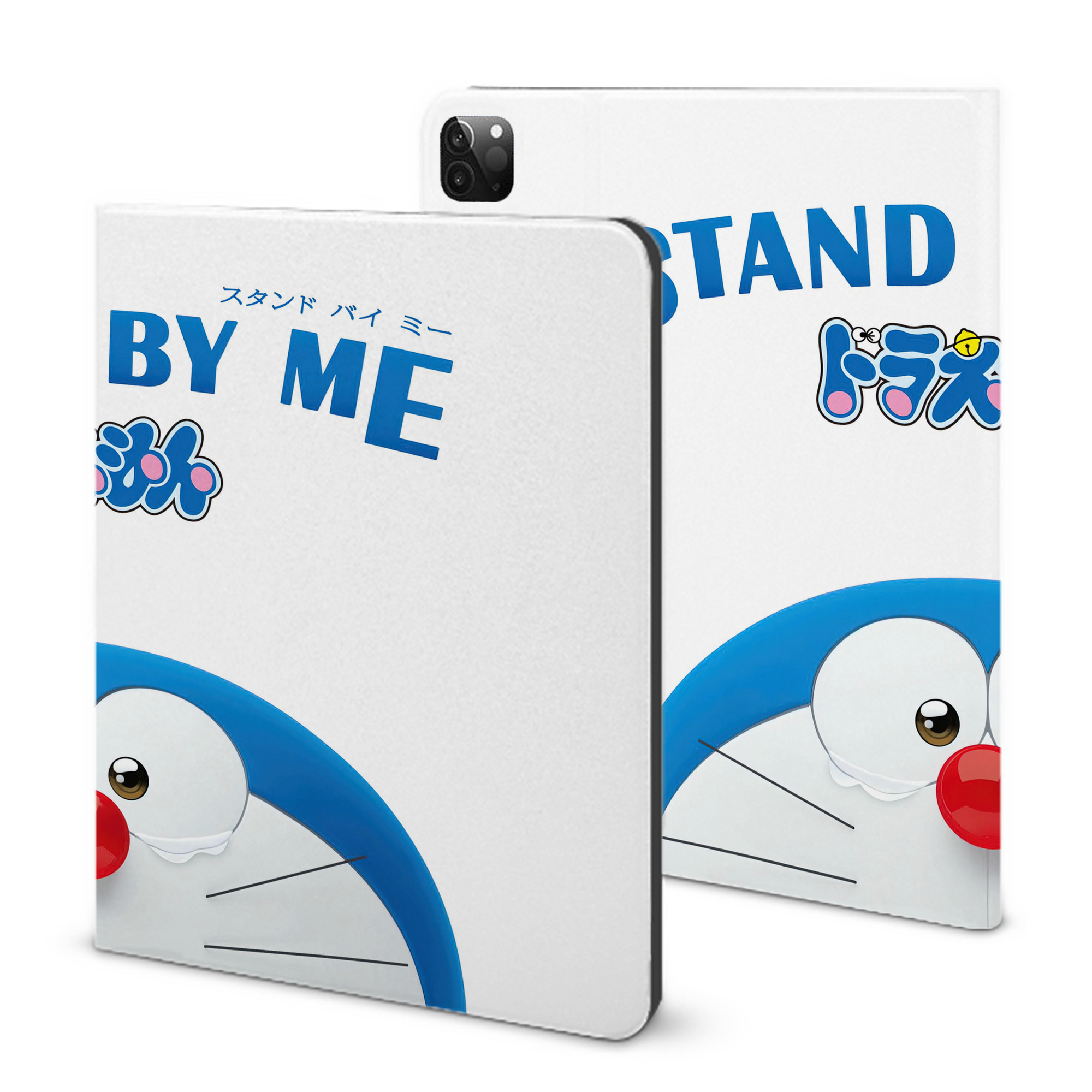 （画像用） ドラえもん Doraemon IPadケース ペンホルダー付き ブックスタイルデザイン